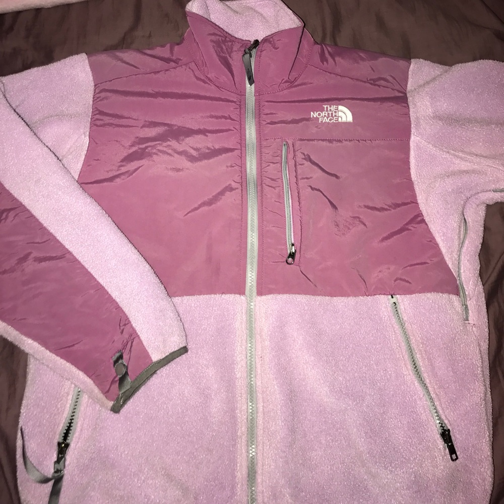 North face zip hoodie